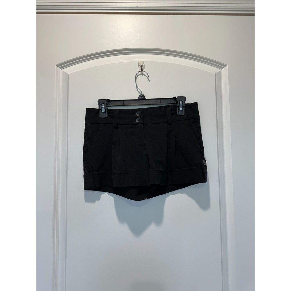 Poetry Black Cuffed Shorts Size Small
